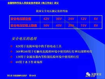 精品PPT 特種作業人員安全技術培訓《電工作業》課件
